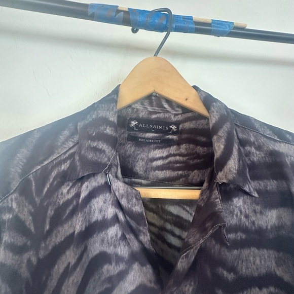 All saints - medium dress shirt long sleeve - Picture 2 of 4